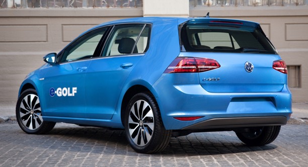 Электрический Volkswagen e-Golf 2015