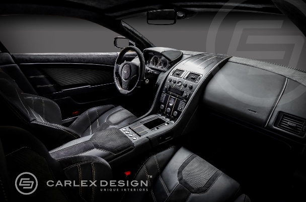 Тюнинг салона Carlex Design Aston Martin DB9