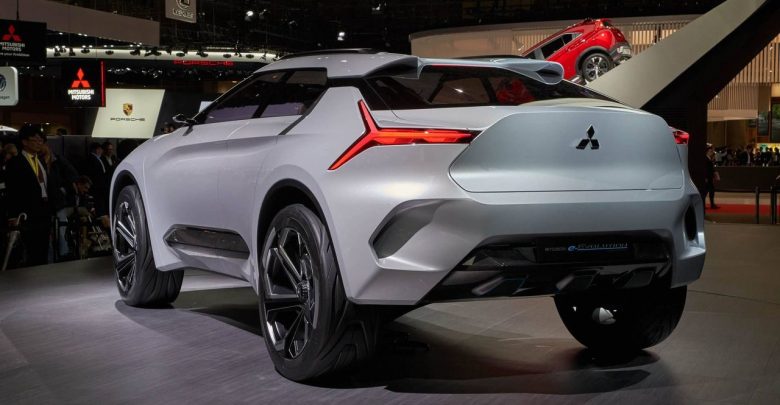 Mitsubishi e-Evolution Concept внедорожник из будущего